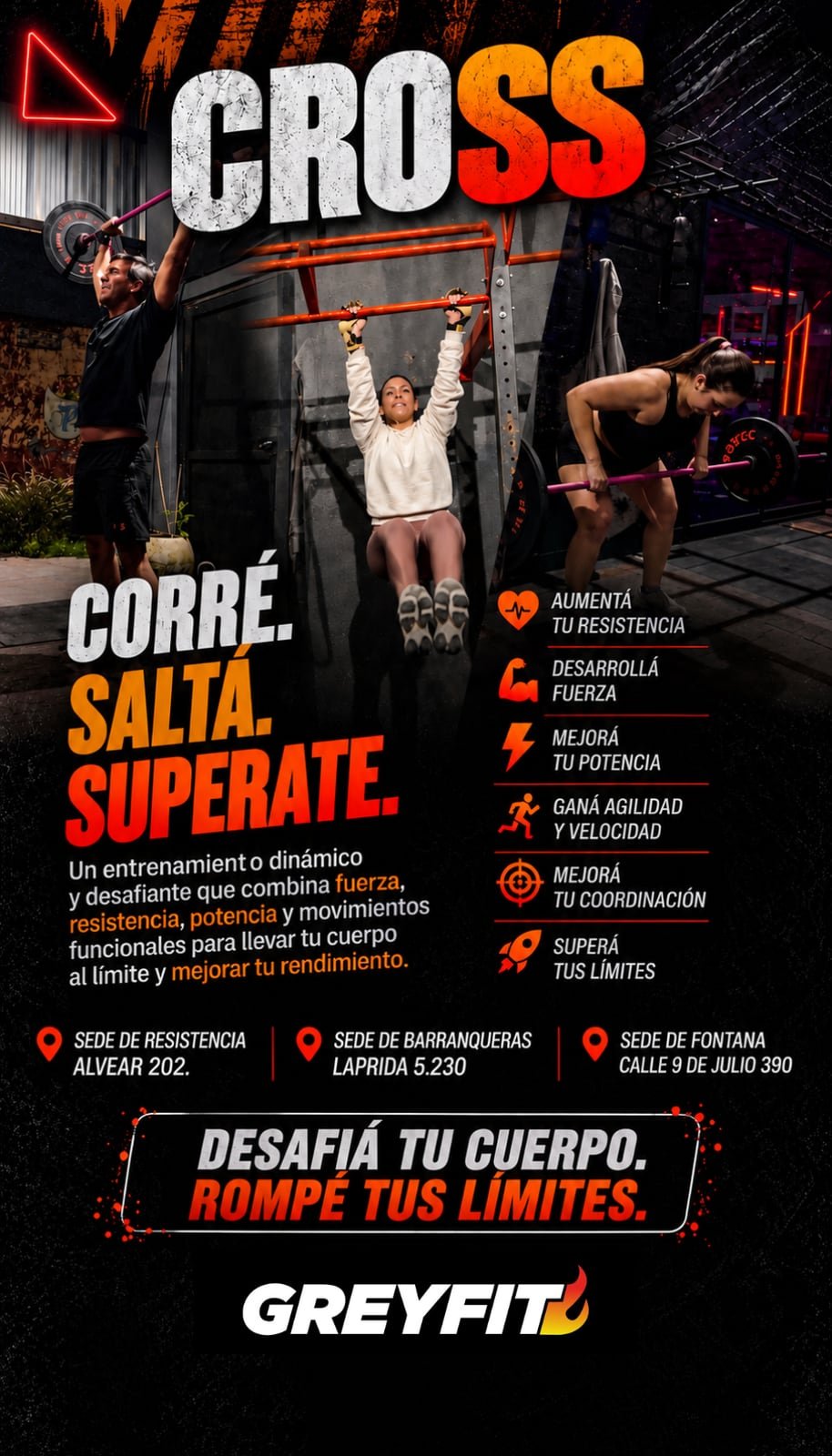 Afiche de la clase Cross